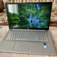 لپ تاپ ۱۷ HP تاچ رم ۳۲نسل ۱۱ corei7 حافظه ۲ ترا