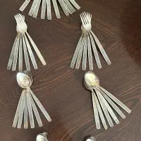 ست ۱۲ نفره قاشق سیلور پلیت ( روکش نقره )