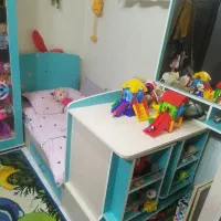 تخت خواب و سرویس خواب کودک|تخت و سرویس خواب|اصفهان, جنیران (لادان)|دیوار