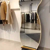 انواع آینه چراغدار، دفرمه، چرخشی، قاب چوب، قاب فلز