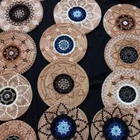دیوارکوب حصیری|صنایع دستی و سایر لوازم تزئینی|اصفهان, مولوی|دیوار