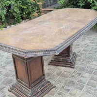 میز چوبی ،چوب خالص ،تمیز،سالم و مرتب