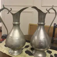 یک جفت پارچ قدیمی ورشو|کلکسیون اشیاء عتیقه|تهران, عباس‌آباد|دیوار