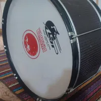 طبل 80سانتی دور چرم نو