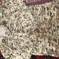 لباس نظامی زمینی(ست کامل پوشیده نشده)