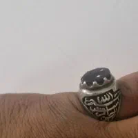 انگشتر خط عقیق یمن اصل رکاب دست ساز|جواهرات|تهران, امین حضور|دیوار