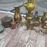 همه وسایل های برنج سماور کوچک یک لیتری