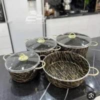 سرویس قابلمه ماربل|ظروف پخت‌وپز|کنگاور, |دیوار