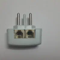 سه شاخه تلفن دو خروجی