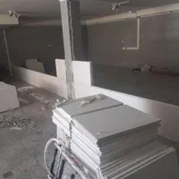 دیوار گچی پنل تخریب گچ کاری بازسازی کناف
