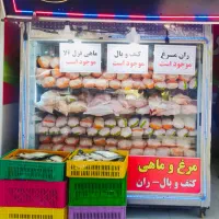 دو عدد یخچال و دستگاه مرغ خوردکن