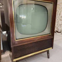 تلویزیون انتیک عتیقه قدیمی لامپی امریکایی