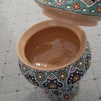 دو عدد شکلات خوری میناکاری|صنایع دستی و سایر لوازم تزئینی|قم, بنیاد|دیوار