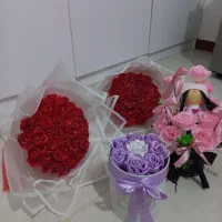 سفارش گل ربانی با هر رنگ و سایز|گل مصنوعی|نسیم‌شهر, |دیوار