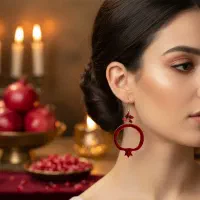 گیفت یلدا گوشواره یلدایی