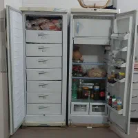 یخچال فریزر دوقلو دونار بدون مشکل و تمیز|یخچال و فریزر|ایلام, |دیوار
