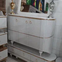 ست میز و آینه کنسول مدل۱۰۴۶|بوفه، ویترین، کنسول|اهواز, کمپلو جنوبی|دیوار