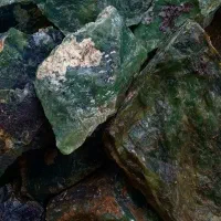 فروش یشم راف جادیت سبز ابدار