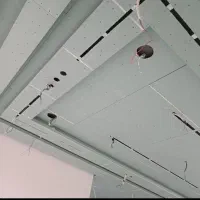 کناف سقف کاذب ۶۰*۶۰ دیوار پوش|خدمات پیشه و مهارت|قلعه گنج, |دیوار