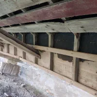 قایق چوبی پارو کف 85