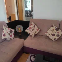 فرش +مبل 7 نفره +میز جلو مبلی +باکس  +عسلی دراوری