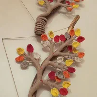 دو عدد شاخه پاییزه