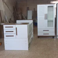 تخت دومنظوره و کمد کودک ممبران (وکیوم)|تخت و سرویس خواب|محمدشهر, عباس آباد|دیوار