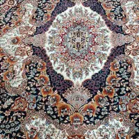 دو تخته فرش 12متری طرح عروس بسیار زیبا