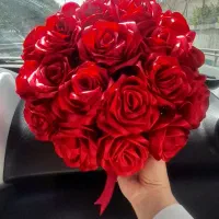 باکس گل رز روبانی|گل مصنوعی|پردیس, فاز ۸|دیوار