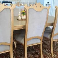 ست کامل مبل سلطنتی ۹ نفره و میزناهارخوری ۸ نفره|مبلمان خانگی و میز عسلی|بروجرد, |دیوار