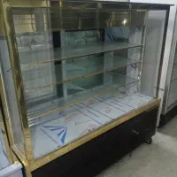 یخچال ویترینی 1.5 متری داخل تمام استیل