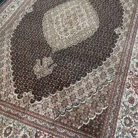 جفت فرش سرمه ای رج ۴۰ خوی (۶متری)
