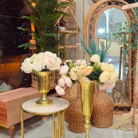 گلدان کنارسالنی|گل مصنوعی|مهاباد (آذربایجان غربی), |دیوار