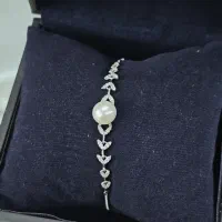 دستبند آسانسوری نقره ۹۲۵ زنانه