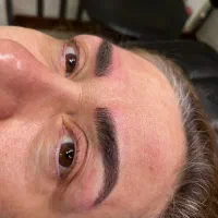 میگروبلیدینگ شیدینگ ترمیم خط چشم