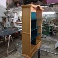 کتابخانه  تمام چوب و ام دی اف|کتابخانه، شلف، قفسه‌های دیواری|تهران, شادآباد|دیوار