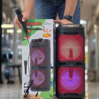 اسپیکر شارژی قابل حمل با میکرفون 6209|پخش‌کننده همراه|شهریار, شهریار|دیوار