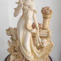 گلدان و مجسمه و رز مسی|مجسمه، تندیس، ماکت|ارومیه, |دیوار