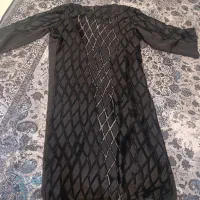 دوعدد مانتو مشکی تابستانه شیک