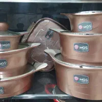 سرویس قابلمه 12و14پارچه گرانیت طرح کره ایCام جی اس