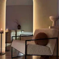 مبل فلزی تک نفره