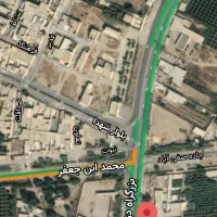 فروش زمین با موقعیت تجاری بر  چهاراه شهر منتظران