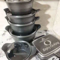 قابلمه تمام چدن۱۲پارچه Baroly نو آکبند پاکدشت