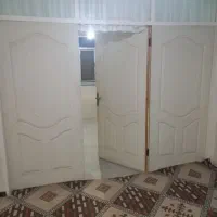 درب چوبی ۳ لنگه بازشو