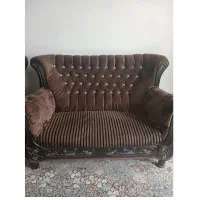 مبل ۸نفره مخمل باعسلی