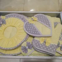 سرویس آشپزخانه ۱۲ تیکه دم کنی|سفره، حوله، دستمال آشپزخانه|قم, انسجام|دیوار