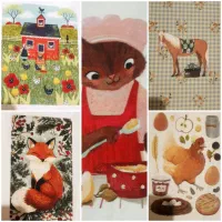 تیکه پارچه خارجی مخصوص تیکه دوزی.خرجکار.رومیزی و..