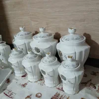 جا ادویه ای کامل با نمکدان و جا آبلیمویی