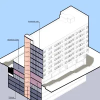 پروژه دانشجویی معماری، پلان،سه بعدی،نما،پایان نامه|خدمات آموزشی|کرج, شهرک ولیعصر|دیوار