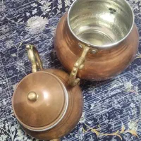 کتری و قوری نو مس|قوری، کتری، قهوه‌ساز دستی|کرمان, |دیوار